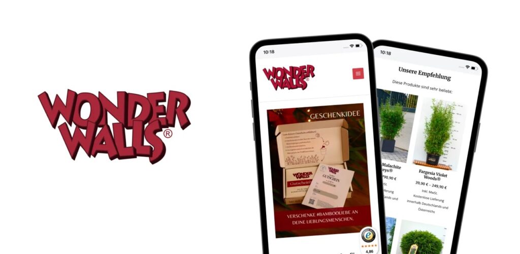 App Vorschau Foto Wonderwalls